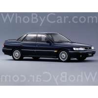 Поколение Subaru Legacy I седан